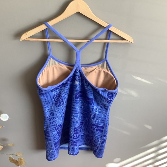 RARE! 🍋 Lululemon Power Y Tank- size 8 - Picture 5 of 8